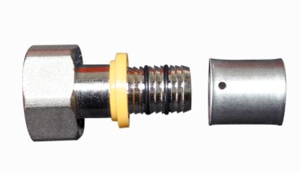 Adaptador Pex Gás 20mm x 1/2  fêmea - Astra