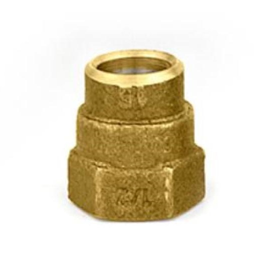 Conector Fêmea 22 x 3/4 - soldável de latão