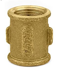 Luva Latão 1" NPT