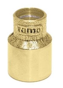 Luva Latão 28MM X 15MM  soldável