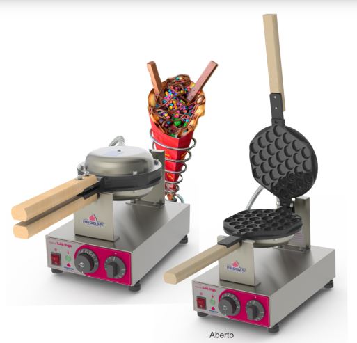 Máquina de Bubble Waffle - Progás