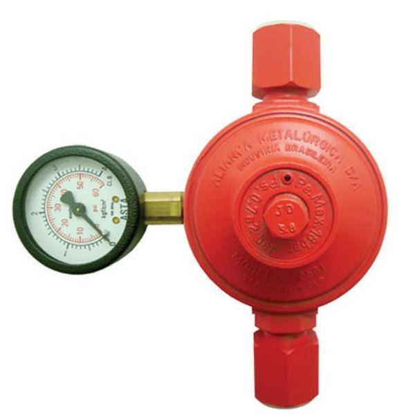 Regulador Alta Pressão 09 kg/h - Aliança
